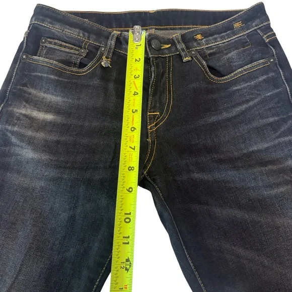 R13 Women's Dark Wash Straight-Leg Jeans - Picture 5 of 8